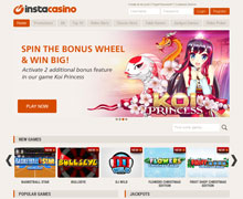 Get 10 Free Spins When You Sign Up At InstaCasino