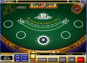 Play Multihand Atlantic City  Blackjack at Crazy Vegas Casino. 